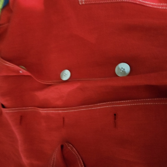 Linda Allarded Ellen Tracy red jacket like new - Picture 6 of 7